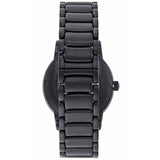 Buy Shop Emporio Armani Meccanico Skeleton Black Dial Black Steel Strap Watch For Men - AR60045 USA Online