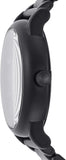 Buy Shop Emporio Armani Meccanico Skeleton Black Dial Black Steel Strap Watch For Men - AR60045 USA Online