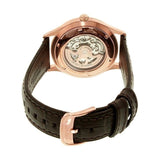 Buy Shop Emporio Armani Meccanico White Dial Brown Leather Strap Watch For Men - AR1920 USA Online