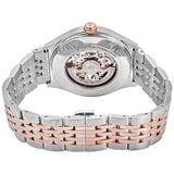 Buy Shop Emporio Armani Meccanico White Dial Two Tone Stainless Steel Watch For Men - AR60002 USA Online