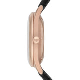 Buy Shop Emporio Armani Meccanico White Skeleton Dial Black Leather Strap Watch For Men - AR1924 USA Online