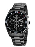 Buy Shop Emporio Armani Black Ceramic Chronograph Black Dial Watch For Men - AR1421 USA Online