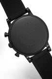 Buy Shop Emporio Armani Luigi Chronograph Black Dial Black Rubber Strap Watch For Men - AR11024 USA Online