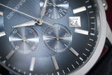 Buy Shop Emporio Armani Classic Chronograph Blue Dial Blue Leather Strap Watch For Men - AR2473 USA Online