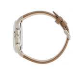 Buy Shop Emporio Armani Classic Chronograph Silver Dial Brown Leather Strap Watch For Men - AR2471 USA Online