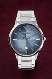 Buy Shop Emporio Armani Renato Blue Dial Silver Steel Strap Watch For Men - AR2472 USA Online