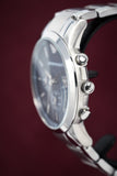 Buy Shop Emporio Armani Renato Chronograph Blue Dial Silver Steel Strap Watch For Men - AR2486 USA Online
