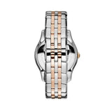 Buy Shop Emporio Armani Classic Quartz Silver Dial Two Tone Steel Strap Watch For Men - AR1824 USA Online