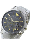 Buy Shop Emporio Armani Quartz Grey Dial Silver Steel Strap Watch For Men - AR11047 USA Online