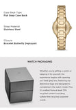 Buy Shop Emporio Armani Mia Crystals Gold Dial Gold Steel Strap Watch for Women - AR11609 USA Online