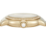 Buy Shop Emporio Armani Mia Crystals Gold Dial Gold Steel Strap Watch for Women - AR11609 USA Online