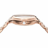 Buy Shop Emporio Armani Mia Meccanico Mother of Pearl Dial Rose Gold Steel Strap Watch for Women - AR60072 USA Online