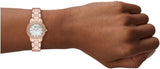 Buy Shop Emporio Armani Mia Mother of Pearl Dial Rose Gold Steel Strap Watch for Women - AR11671 USA Online