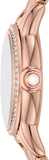 Buy Shop Emporio Armani Mia Mother of Pearl Dial Rose Gold Steel Strap Watch for Women - AR11671 USA Online