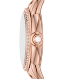 Buy Shop Emporio Armani Mia Mother of Pearl Dial Rose Gold Steel Strap Watch for Women - AR11671 USA Online