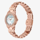 Buy Shop Emporio Armani Mia Mother of Pearl Dial Rose Gold Steel Strap Watch for Women - AR11671 USA Online