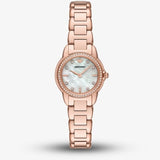 Buy Shop Emporio Armani Mia Mother of Pearl Dial Rose Gold Steel Strap Watch for Women - AR11671 USA Online