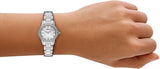 Buy Shop Emporio Armani Mia Mother of Pearl Dial Silver Steel Strap Watch for Women - AR11669 USA Online
