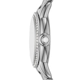 Buy Shop Emporio Armani Mia Mother of Pearl Dial Silver Steel Strap Watch for Women - AR11669 USA Online