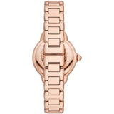 Buy Shop Emporio Armani Mia Quartz Brown Dial Rose Gold Steel Strap Watch For Women - AR11570 USA Online
