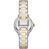 Buy Shop Emporio Armani Mia Quartz Mother of Pearl Dial Two Tone Steel Strap Watch For Women - AR11524 USA Online