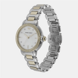Buy Shop Emporio Armani Mia Quartz Mother of Pearl Dial Two Tone Steel Strap Watch For Women - AR11524 USA Online