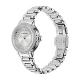 Buy Shop Emporio Armani Mia Three Crystals Silver Dial Silver Steel Strap Watch For Women - AR11632 USA Online