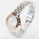 Buy Shop Emporio Armani Mia Three-Hand Analog Crystal Silver Dial Two Tone Steel Strap Watch For Women - AR11643 USA Online