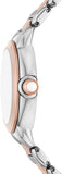 Buy Shop Emporio Armani Mia Three-Hand Analog Crystal Silver Dial Two Tone Steel Strap Watch For Women - AR11643 USA Online