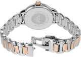 Buy Shop Emporio Armani Mia Three Hand Moonphase Mother of Pearl Dial Two Tone Steel Strap Watch For Women - AR11567 USA Online