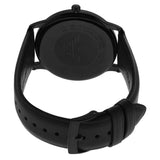 Buy Shop Emporio Armani Minimalist Analog Black Dial Black Leather Strap Watch For Men - AR11573 USA Online