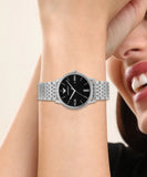 Buy Shop Emporio Armani Minimalist Black Dial Silver Steel Strap Watch for Men - AR11600 USA Online