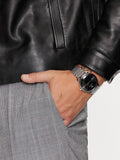 Buy Shop Emporio Armani Minimalist Black Dial Silver Steel Strap Watch for Men - AR11600 USA Online