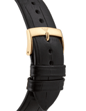 Buy Shop Emporio Armani Minimalist Green Dial Black Leather Strap Watch for Men - AR11601 USA Online