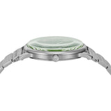Buy Shop Emporio Armani Minimalist Green Dial Silver Steel Strap Watch for Men - AR11644 USA Online