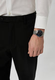 Buy Shop Emporio Armani Minimalist Quartz Blue Dial Silver Steel Strap Watch For Men - AR11571 USA Online