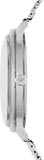 Buy Shop Emporio Armani Minimalist Quartz Green Dial Silver Mesh Bracelet Watch For Men - AR11578 USA Online