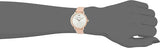 Buy Shop Emporio Armani Modern Silver Dial Pink Leather Strap Watch for Women - AR11160 USA Online