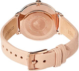 Buy Shop Emporio Armani Modern Silver Dial Pink Leather Strap Watch for Women - AR11160 USA Online