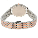 Buy Shop Emporio Armani Modern Slim Analog Mother of Pearl Dial Two Tone Steel Strap Watch For Women - AR11157 USA Online