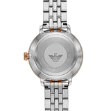 Buy Shop Emporio Armani Modern Slim Analog Mother of Pearl Dial Two Tone Steel Strap Watch For Women - AR11157 USA Online