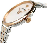 Buy Shop Emporio Armani Modern Slim Analog Mother of Pearl Dial Two Tone Steel Strap Watch For Women - AR11157 USA Online