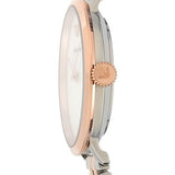 Buy Shop Emporio Armani Modern Slim Analog Mother of Pearl Dial Two Tone Steel Strap Watch For Women - AR11157 USA Online