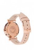 Buy Shop Emporio Armani Mother of Pearl Dial Beige Leather Strap Watch For Women - AR11004 USA Online