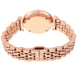 Buy Shop Emporio Armani Mother of Pearl Dial Rose Gold Steel Strap Watch For Women - AR11110 USA Online