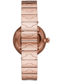 Buy Shop Emporio Armani Mother of Pearl Dial Rose Gold Steel Strap Watch For Women - AR11236 USA Online