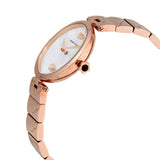 Buy Shop Emporio Armani Mother of Pearl Dial Rose Gold Steel Strap Watch For Women - AR11236 USA Online