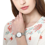Buy Shop Emporio Armani Mother of Pearl Dial Silver Steel Strap Watch For Women - AR11112 USA Online