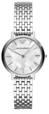 Buy Shop Emporio Armani Mother of Pearl Dial Silver Steel Strap Watch For Women - AR11112 USA Online