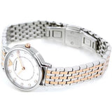 Buy Shop Emporio Armani Mother of Pearl Dial Two Tone Stainless Steel Watch For Women - AR11094 USA Online